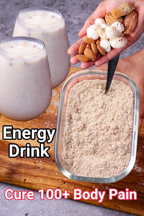 Healthy Energy Drinks Recipes, Homemade Energy Drink, Energy Drink Recipe, Protein Milk, Sonarika Bhadoria, Veg Soup, Body Wellness, Cabbage Recipe, Veg Dishes