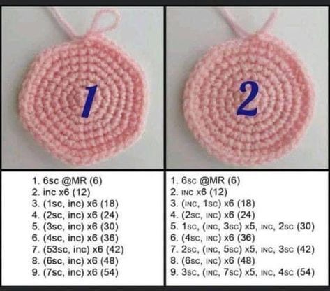 Projek Mengait, Crochet Circle Pattern, Crochet Hack, Seni Dan Kraf, Mode Crochet, Pola Amigurumi, Crochet Design Pattern, Crochet Circles, Beginner Crochet Projects