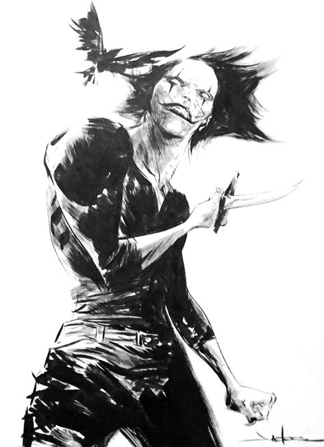 The Crow by Jae Lee * Jae Lee Art, The Crow Comic, Marvel Elektra, Power Manga, Jae Lee, Drawing Comics, Top Cow, Cassandra Cain, Indie Comic