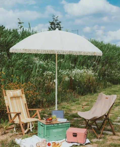 Picnic Umbrella, Red Tone, Vintage Paris, Patio Umbrella, Umbrella, Patio, Paris, Outdoor Decor, Wood