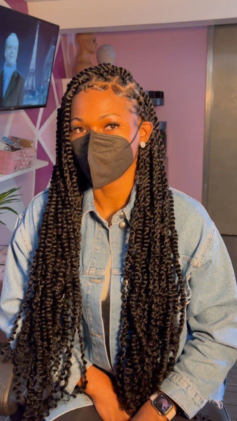 Passion Twist Styles, Spoiled Girl, Twisted Braids, Hair Braid Patterns, Knotless Braid, Boys Hairstyles, Marley Twist, Loc Inspiration, Passion Twists