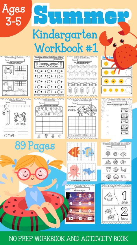 Gen Chem, Kindergarden Math, Raket Ph, Activity Workbook, Kids Worksheets Preschool, Workbook Design, Baby Play Activities, Preschool Activities Toddler, Busy Books