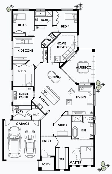 Casas The Sims Freeplay, Design Floor Plans, 3d Floor Plans, House Plans Mansion, Sims 4 House Plans, Sims 4 House Building, House Floor Design, Building Plans House, Sims 4 House Design