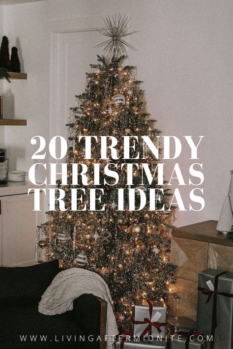 20 Trendy Christmas Tree Ideas, christmas decor ideas, christmas tree idea, christmas decorations, christmas tree, christmas tree ideas, christmas tree decorations, holiday decor christmas, holiday decor, holiday decorations, holiday decorating trends 2024, anthropologie christmas decor Elle Decor Christmas, Modern Traditional Christmas Tree, My Texas House Christmas Tree Decorated, 5ft Christmas Tree Ideas, Real Christmas Tree Decorated Ideas, Neutral Christmas Tree Decor Ideas, Most Beautiful Christmas Trees, Elegant Christmas Tree Decorations 2024, Trendy Christmas Tree Decor Ideas