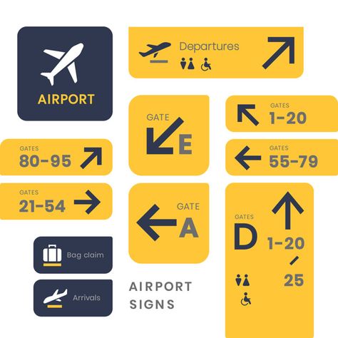 Airport Typography, Airport Logo, Airport Theme, Motion Typography, Departures Board, Airlines Branding, Signage Wayfinding, Airport Signs, Aviation Decor