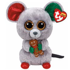 TY Beanie Boo Medium Mac The Mouse Plush Toy Boo And Buddy, Ty Stuffed Animals, Ty Toys, Ty Plush, Owl Plush, Cute Beanies, Beanie Boo, Ty Beanie Boos, Beanie Boos