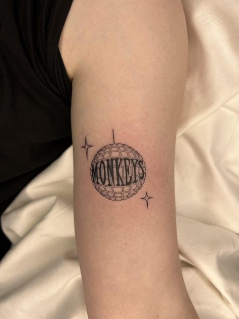 Monkeys Tattoo Ideas, 505 Aesthetic, 505 Tattoo, Monkey Makeup, Arctic Monkeys Tattoo, Monkeys Tattoo, Monkey Tattoo, 505 Arctic Monkeys, Heaven Tattoos