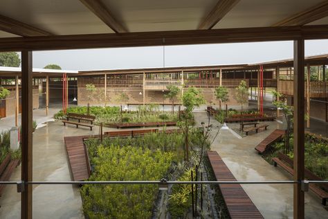 Gallery of Children Village / Rosenbaum + Aleph Zero - 15 Brazilian Rainforest, Waldorf School, Architecture Landscape, Architecture Awards, Education Architecture, Ground Floor Plan, Boarding School, Learning Spaces, School Architecture