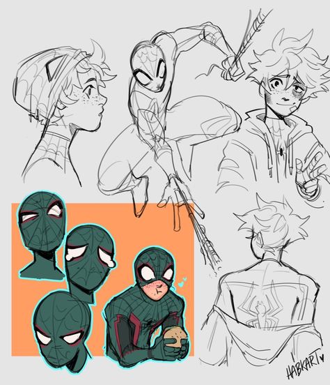 Spiderman Deku, Noodles And Tea, Mha Crossover, Spiderman Oc, Spiderman Drawing, Anime Designs, Spiderman Costume, Spiderman Artwork, Spider Art