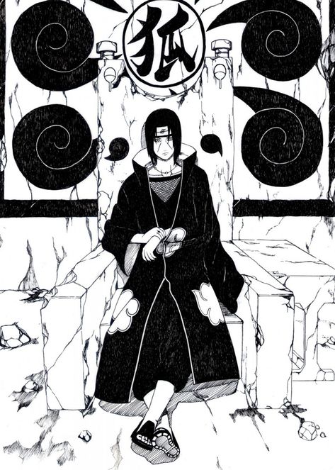 Itachi Manga, Orochimaru Wallpapers, Naruto Painting, Manga Wall, Naruto Tattoo, Itachi Uchiha Art, Naruto Sketch, Naruto Drawings, Manga Pages