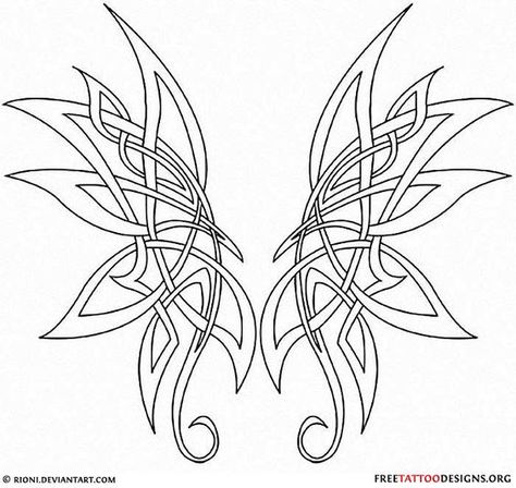 Celtic Butterfly Tattoo, Celtic Butterfly, Butterfly Tattoo Meaning, Celtic Tattoo, Celtic Patterns, Butterfly Tattoo Designs, Tattoo Designs For Girls, Celtic Tattoos, Wings Tattoo