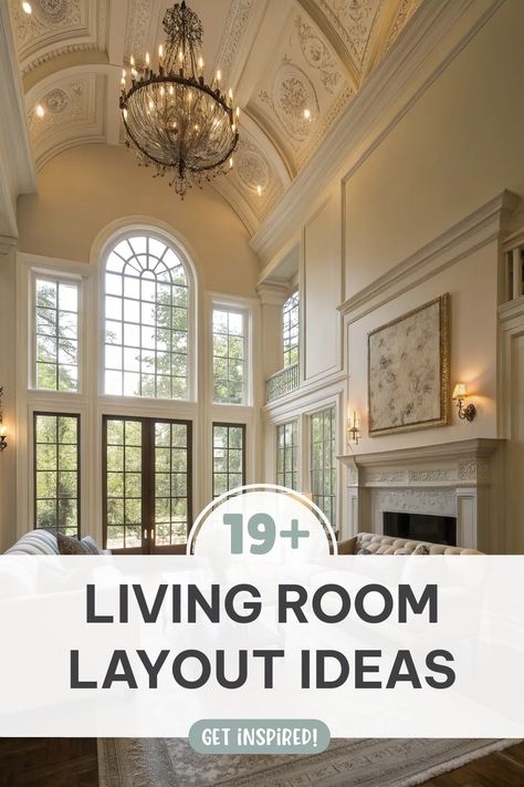 Living Room Layout Ideas: Discover timeless setups for a balanced and inviting space. Living Room Layout Ideas, Room Layout Ideas, Living Room Layout, Cozy Seating, Livingroom Layout, Inspired Living, Room Layout, Layout Ideas, Oasis