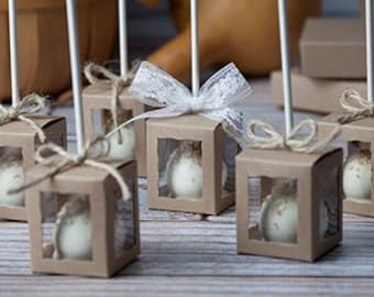 Cake Pop Wedding, Wedding Cake Pops Favors, Cake Pop Boxes, Pop Wedding, Trendy Wedding Favors, Wedding Cake Pops, Pop Box, Candy Wedding Favors, Wedding Favors Cheap