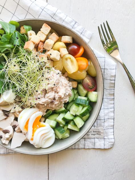 Poke Bowl, Get Healthy, Cobb Salad, Salad, Bowl