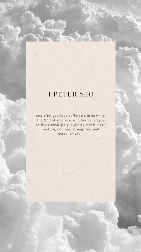 #godhasme #godismightytosave #jesusislord 1 Peter 5 10 Wallpaper, 1 Peter 5 10, Peter 5 10, You Need Jesus, Bible Wallpaper, 10 Wallpaper, Righteousness Of God, 1 Peter 5, Prayer Time