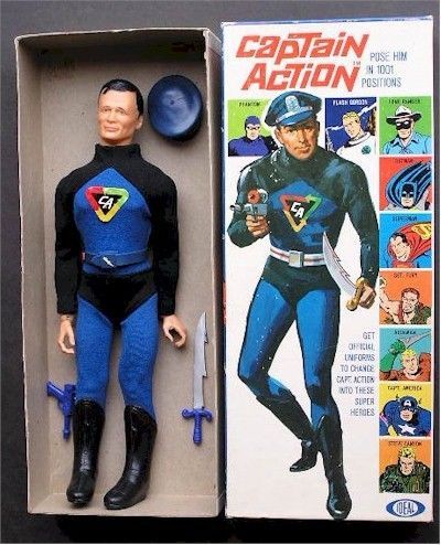 Captain Action Captain Action, 70s Childhood, Entitled Kids, Dc Comics Action Figures, Dr Evil, Vintage Toys 1960s, Batman Collectibles, 1960s Toys, 70s Toys