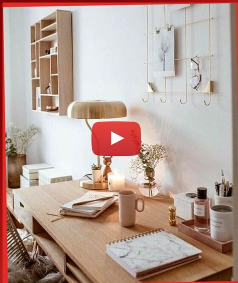 ✓✓ Decorate or make your home office more functional with these office style ideas. Make working from home a breeze. homemade dog food, homemade gifts, home interior design, !