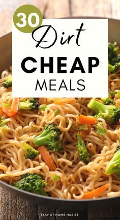 Cheap Easy Healthy Meals, Cheap Meals On A Budget, Cheap Family Dinners, Dirt Cheap Meals, Cheap Meal Plans, Cheap Family Meals, Recipes On A Budget, Large Family Meals, Comidas Fitness