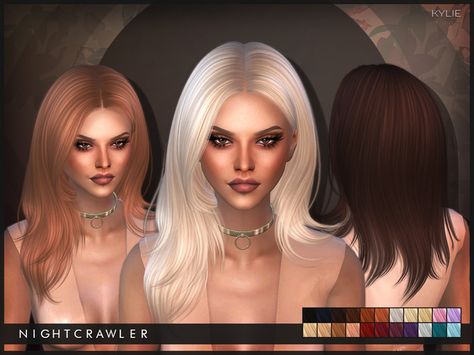 The Sims Resource: Kylie hair by Nightcrawler • Sims 4 Hairs 4 Hairstyles, Kylie Hair, Short Ponytail, Mod Hair, Pelo Sims, Download Hair, Sims 4 Toddler, Sims 4 Update, Sims Hair