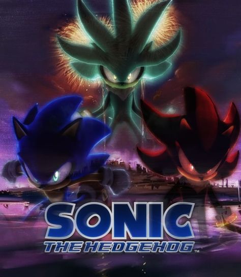 Sonic The Movie, Sonic 06, Hedgehog Movie, The Hedgehog Sonic, Sonic Heroes, Sonic Shadow, Silver The Hedgehog, Sonic Fan Characters, Sonic 3