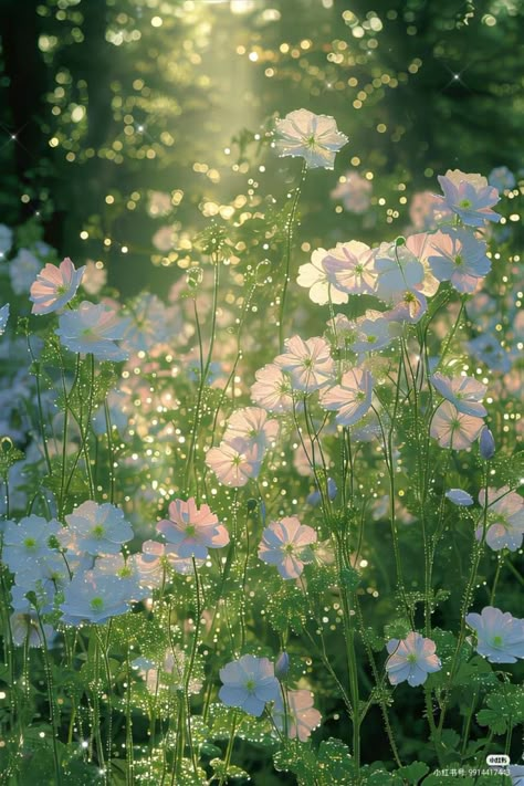 Janelle Core Aesthetic, Soft Flowers Aesthetic, Wild Flower Field Aesthetic, Plant Lockscreen, Spring Aesthetic Background, Field Of Flowers Photoshoot, Field Of Flowers Aesthetic, Spring Phone Theme, Spring Homescreen