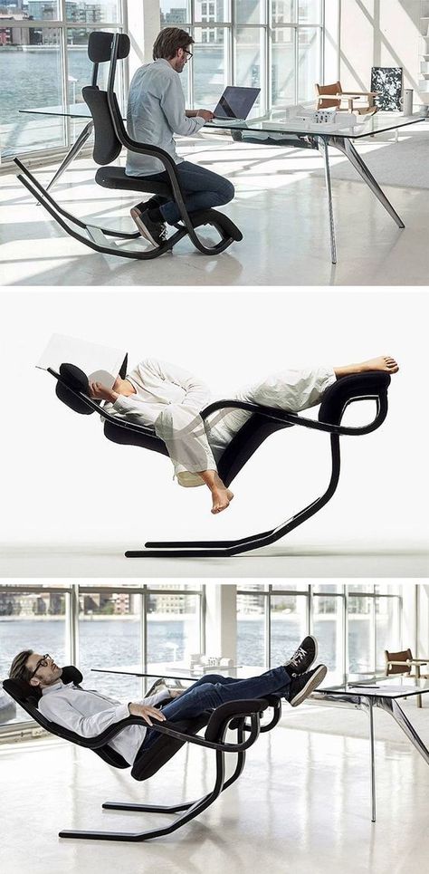 Unique Furniture Design, Ergonomics Furniture, Zero Gravity Chair, Gravity Chair, Creative Furniture, Zero Gravity, Dream House Decor, Unique Furniture, Dream Home Design