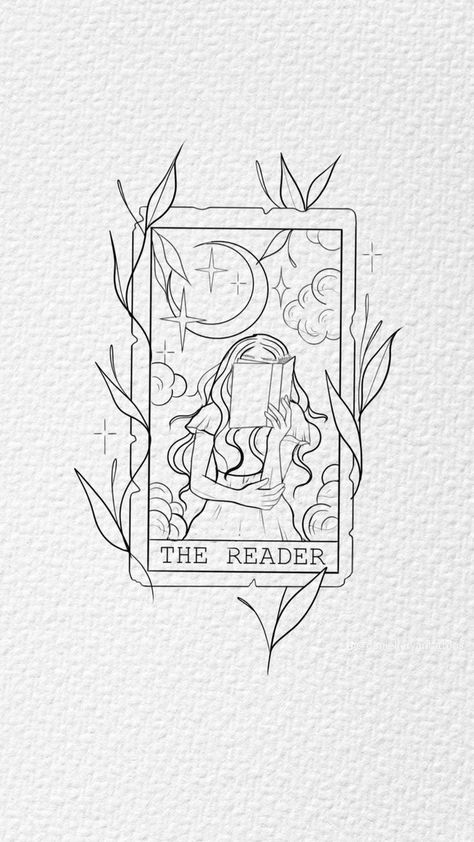 Reader Tattoo, Book Inspired Tattoos, Couple Selfie, Bookish Tattoos, Tarot Card Tattoo, Blackout Tattoo, Tattoo Zeichnungen, Scorpion Tattoo, Tattoo Design Book