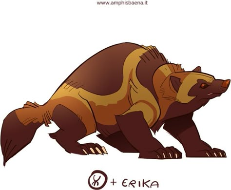 Wolverine Animal, Animal Animation, Creature Ideas, Ajin Anime, Wolverine Art, Monkey Pictures, Animated Animals, Creature Drawings, Nice Art