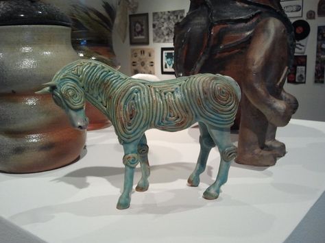 Coiled Sculpture, Coil Sculpture, Coil Vessels, Coil Construction, Coil Pot, Teen Nails, Coil Pottery, Coil Pots, Horse Ideas