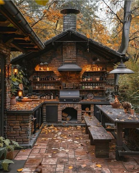 Whimsical Cottage, Glamorous Hair, Rustic Home Design, Fantasy House, Small Homes, Dream House Interior, Outdoor Kitchen Design, Dream House Exterior, Backyard Patio Designs