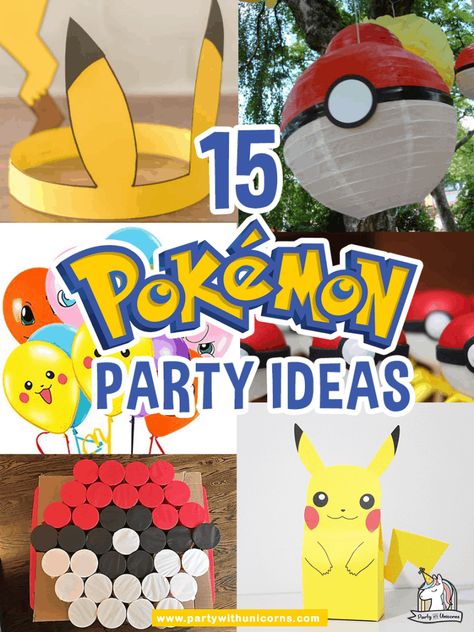 If you have been following along recently, you will know that we have been all about Pokémon these last few days. We have already posted … Pokemon Masks Printable Free, Pokemon Headband Printable, Pokemon Party Ideas, Pokemon Party Invitations, Pokemon Party Games, Plan A Birthday Party, Pokemon Printables, Pokemon Balloons, Pokemon Party Decorations