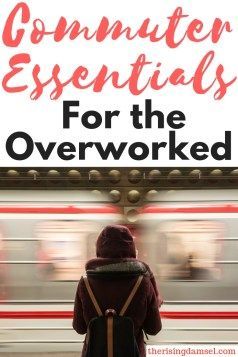 12 Commuter Essentials for the Overworked! Make your commute easier and more productive with tips and tricks to live a happier life and get more done. The Rising Damsel Work Commuter Essentials, Commuter Essentials, Train Commute, Work Commute, Commuting To Work, Website Design Wordpress, Happier Life, Commute To Work, Productivity Tips