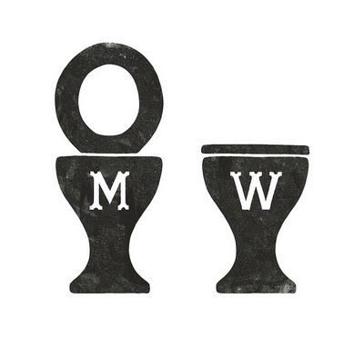 best restroom signage ever Logo Wc, Wc Icon, Restroom Signage, Bathroom Signage, Restrooms Signage, Wc Sign, Funny Commercial Ads, Restroom Signs, Toilet Signs