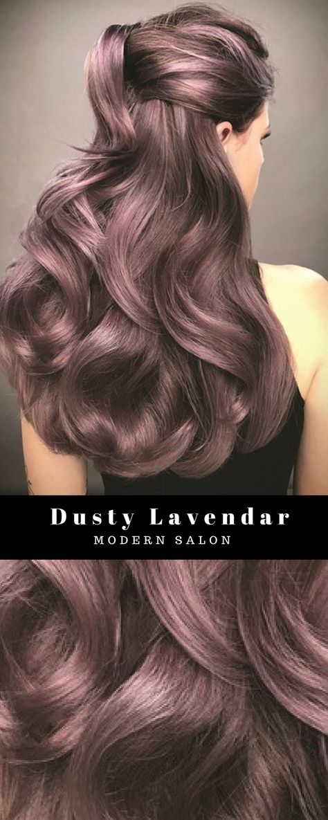 Dusty Mauve Hair Color, Chocolate Lavender Hair, Dusty Rose Hair Color, Chocolate Mauve Hair, Dark Grey Hair Color, Dusty Rose Hair, Mauve Hair, Rose Hair Color, Guy Tang Mydentity