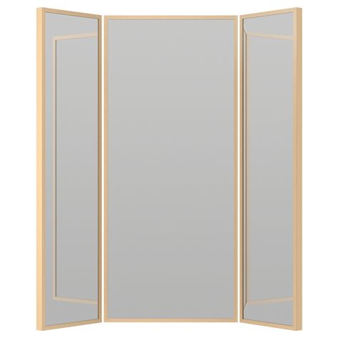 [STAVE Mirror - birch, 160x160 cm - IKEA] £70.00 - WOULD MAKE A GREAT MIRROR FOR A FITTING-AREA IN A SEWING ROOM :) ! Full Wall Mirror, Tall Wall Mirrors, Wall Mirrors Entryway, White Wall Mirrors, Small Wall Mirrors, Wall Mirrors Set, Rustic Wall Mirrors, Black Wall Mirror, Antique Mirror Wall