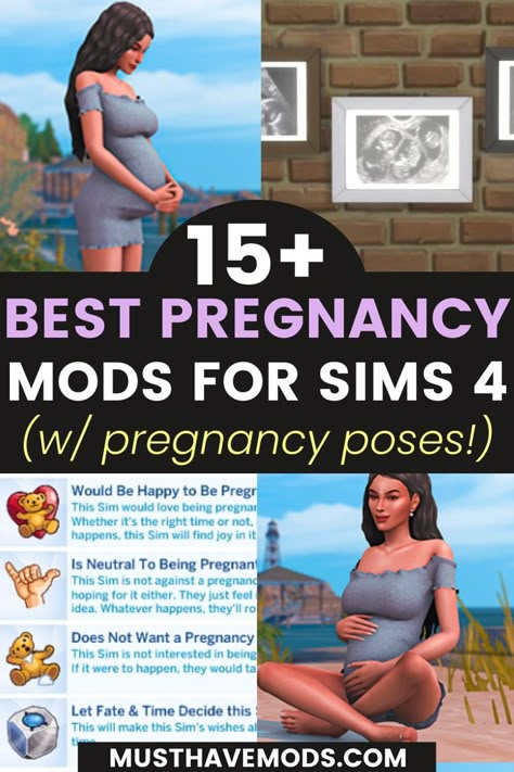 Sims 4 Pregnancy Poses, Sims 4 Pregnancy Mods, Sims 4 Pregnancy, Sims Pregnant, Sims 4 Free Mods, Sims 4 Jobs, Pregnancy Poses, Mods Sims 4, Lotes The Sims 4