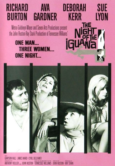 The Night of the Iguana, 1964 Ava Gardner Movies, Sue Lyon, Romola Garai, Paramount Movies, Night Of The Iguana, John Huston, Paramount Theater, Deborah Kerr, Richard Burton