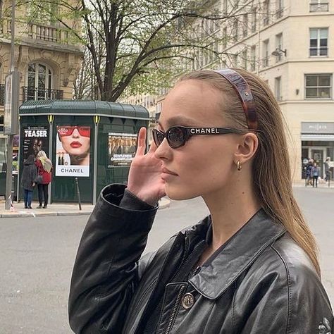 Lily Rose Depp, Lily Rose, A Woman, Lily, Trees, Chanel, Sunglasses, On Instagram, Instagram