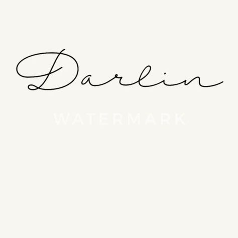 Dainty Writing Tattoos For Women, Darlin Tattoo Words, Darling Tattoo Words Fonts, Tattoo Name Fonts For Women, Cursive Tattoos For Women, Darling Tattoo Words, Darlin Tattoo, Darling Tattoo, Tattoo Word Fonts