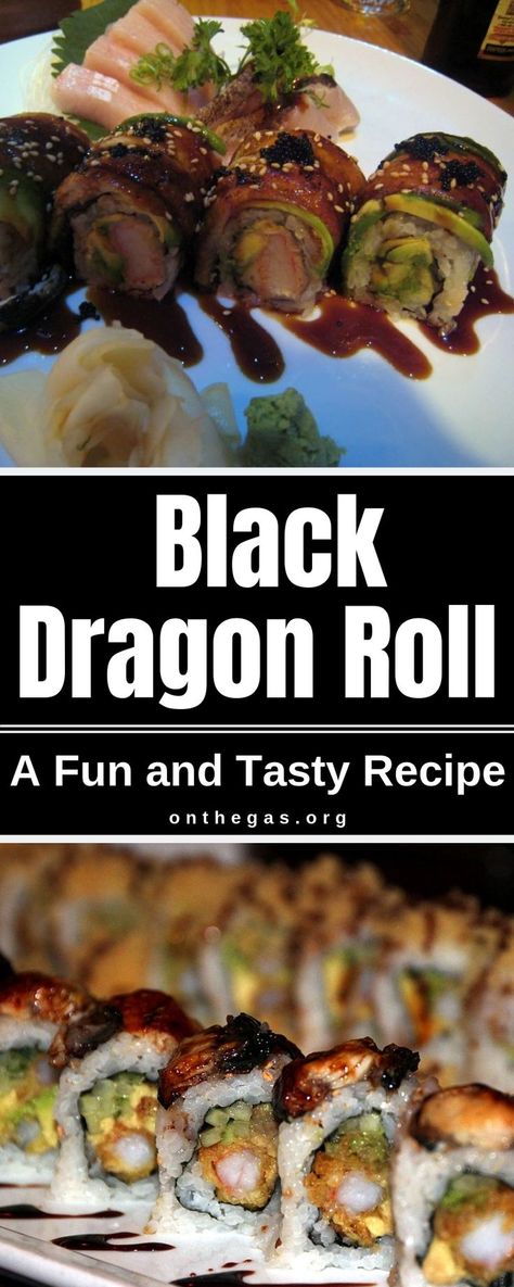 Tuna Sushi Rolls Recipe, Dragon Roll Recipe, Dragon Roll Sushi, Dragon Sushi, Spicy Tuna Sushi, Rice Salmon, Healthy Sushi, Sushi Recipes Homemade, Sushi Roll Recipes