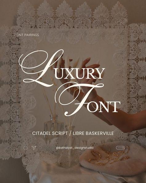 Elevate your designs with Luxe Fonts ✨ Struggling to find the perfect font for your next social media post, presentation, or website? You know I gotchu!😉 Slide through to see some of the stunning fonts and discover how they can transform your visuals! Struggling to find the best Canva font combinations for your brand? I’ve created a 20 font pairing combination guide book and you can grab it for FREE 🤩 just drop a “FONT” & I send it your way!❤️ #canvafonts #canvapro #DesignTips #Gra... Luxe Fonts, Canva Font Combinations, Canva Font, Canva Fonts, Font Combinations, Design Hack, Font Pairing, Digital Marketer, Brand Me