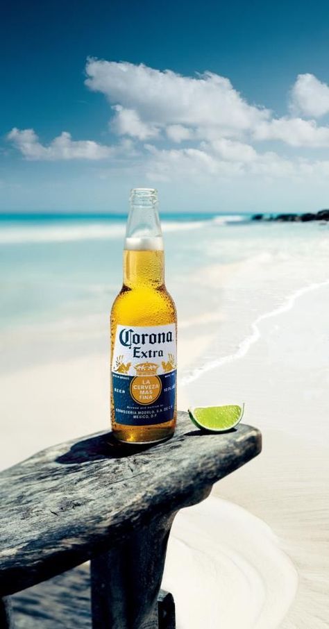 Chai Bia, Beach Beer, Mexican Beer, Cold Beer, Beach Time, Adult Drinks, Print Ads, Summer Drinks, Beach Life