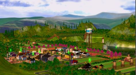 Sims 2 Neighborhood, Small Japanese House, Games For Pc, Real Fairies, Industrial District, Broken Wings, The Sims 2, Learn To Fly, Japanese House