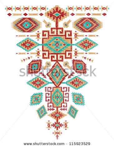 Feminine Pattern, Navajo Pottery, Aztec Decor, Navajo Pattern, Spider Art, Doodle Inspiration, Indian Patterns, Native Design, Digital Borders Design