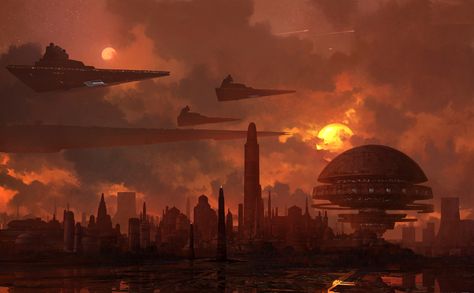 Star Destroyer Wallpaper, Star Wars Pc, Empire Wallpaper, Wallpaper Horizontal, Star Wars Planets, Star Wars Background, Star Wars Sith, Star Wars Concept Art, Star Wars Empire