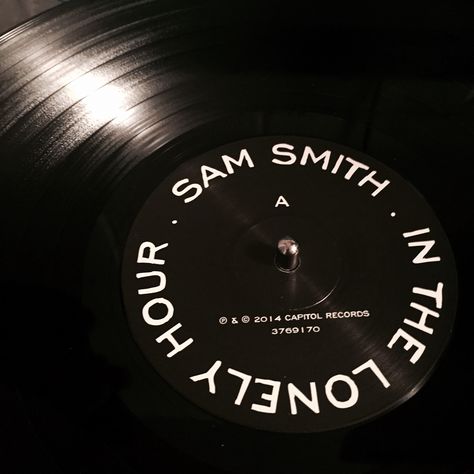 Sam Smith - In the Lonely Hour Sam Smith Aesthetic, Wall Makeover, Capitol Records, Sam Smith, Spotify Playlist, Classy Dress, Music Record, Vinyl Records, Vinyl