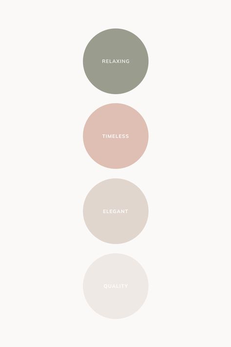 A color palette communicates so much about your brand. That’s why choosing strategic brand colors that align with your vision is more important than ever. Explore our portfolio of recent brand design projects and our strategic use of color to bring them to life. Pink Neutral Colour Palette, Neutral Color Palette Web Design, Color Palette Boho Colour Schemes, Modern Chic Color Palette, Neutral Color Palette For Website, Color Palette For Beauty Brand, White With Pops Of Color Aesthetic, Neutral Brand Colors, Feminine Neutral Color Palette