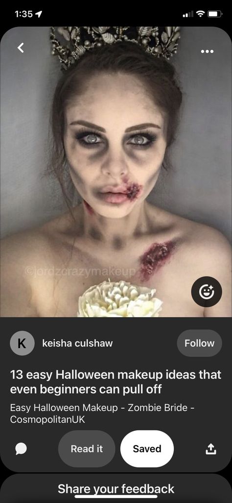 Zombie Costume Women, Zombie Bride Makeup, Zombie Bride Costume, Zombie Cosplay, Ghost Makeup, Zombie Halloween Makeup, Halloween Bride, Zombie Bride, Bride Costume