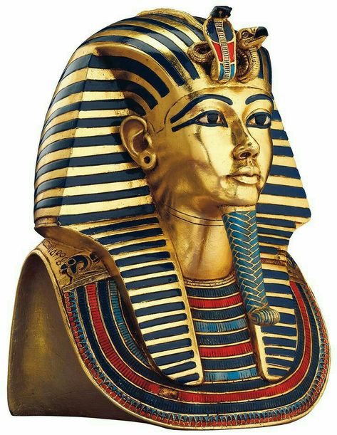 Mask Of Tutankhamun, Ancient Egyptian Clothing, Roman Gladiators, Sculpture Bust, Egypt Concept Art, Ancient Egyptian Jewelry, Ancient Egypt History, Egyptian Museum, Egyptian Design