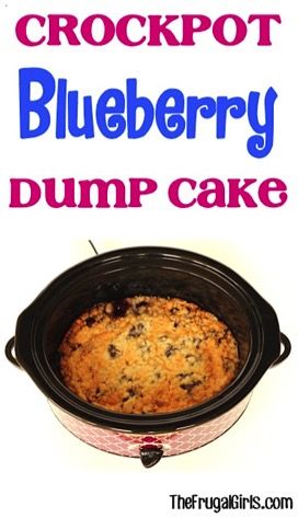 Cakes In Crockpot Easy Recipes, Dump Cake Recipes Crock Pot Slow Cooker Desserts, Blueberry Recipes Crockpot, Dump Cakes Recipes Easy Crockpot, Blueberry Crockpot Recipes, Crockpot Blueberry Dump Cake, Crock Pot Dump Cake, Crockpot Breads, Crockpot Dump Cake